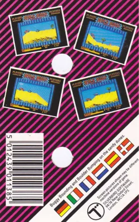 Beach Buggy Simulator (UK) (1987) box cover back